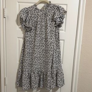 Stylish Black and White THML Dress